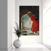 Kaplumbağa Terbiyecisi Kanvas Tablo thumbnail 1