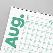 2026 Duvar Takvimi, 33X48 cm, A4, Spiralli Takvim, Önceki ve Sonraki Ay Takvim, Aylık Planlayıcı Takvim thumbnail 7