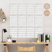 2026 Aylık Planlayıcı Duvar Takvimi, 33X48 cm & A4 Takvim, 12 Ay Poster Takvim, Organizer Takvim thumbnail 1