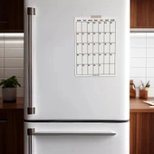 2026 Aylık Planlayıcı Duvar Takvimi, 33X48 cm & A4 Takvim, 12 Ay Poster Takvim, Organizer Takvim thumbnail 5