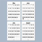 2026 Duvar Takvimi, 33X48 cm Spiralli Takvim, A4 Spiralli Takvim, Aylık Planlayıcı Takvim - 5