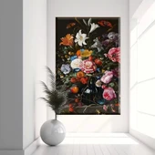 Gecenin Çiçekleri Kanvas Tablo thumbnail 1