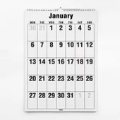 2026 Duvar Takvimi, 33X48 cm Spiralli Takvim, A4 Spiralli Takvim, Aylık Planlayıcı Takvim - 7