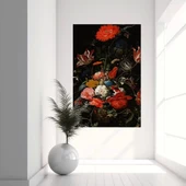 Kırmızı Ahenk Kanvas Tablo thumbnail 1