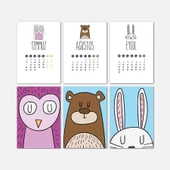 Hayvanlar Alemi Masa Takvimi | Ahşap Tabanlı 2026 Masa Takvimi - 4