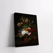 Gece Florası Kanvas Tablo thumbnail 3