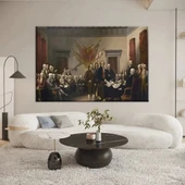 Ziyafetin Şahitleri Kanvas Tablo thumbnail 1