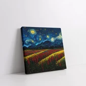 Lavanta Tarlaları Kanvas Tablo thumbnail 3