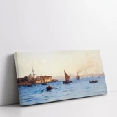 Gün Batımı Yelkenleri Kanvas Tablo thumbnail 3