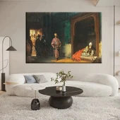 Timur ve Bayezid Kanvas Tablo thumbnail 1