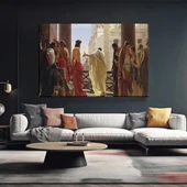 Antik Çağ Bilgeleri Kanvas Tablo thumbnail 4