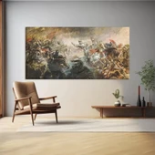 Savaş Alanı Kanvas Tablo thumbnail 2