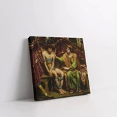 Antik Zamanlarda Dinlenme Kanvas Tablo thumbnail 3