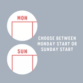 2026 Aylık Planlayıcı Duvar Takvimi, 33X48 cm & A4 Poster Takvim, Aile Takvimi, Gökkuşağı Renkleri - 4