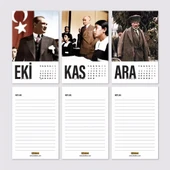 2026 Atatürk Takvimi, Renkli Atatürk Fotoğraflı Takvim, 2026 Takvim, 2026 Masa Takvimi thumbnail 6