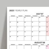 Üç Aylık Planlayıcı 2026 Duvar Takvimi Seti, 90 Günlük Planlama, 2026 Duvar Planlayıcı Takvim, Boho Renkler, 12 Hafta Pl thumbnail 5