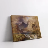 Dağların Sükuneti Kanvas Tablo thumbnail 2