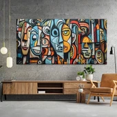 Soyut Düşler Kanvas Tablo thumbnail 2