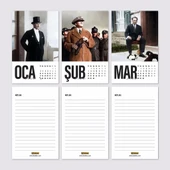 2026 Atatürk Takvimi, Renkli Atatürk Fotoğraflı Takvim, 2026 Takvim, 2026 Masa Takvimi thumbnail 3