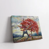 Sonbaharın Alevi Kanvas Tablo thumbnail 3