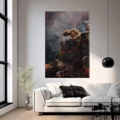 Uçurumun Kenarında Kanvas Tablo thumbnail 2