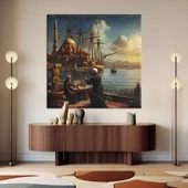 Gece Yarısı Konseri Kanvas Tablo thumbnail 4