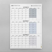 Üç Aylık Planlayıcı 2026 Duvar Takvimi Seti, 90 Günlük Planlama, 2026 Duvar Planlayıcı Takvim, Boho Renkler, 12 Hafta Pl thumbnail 7