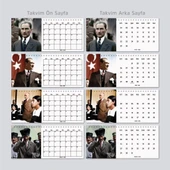 2026 Atatürk Fotoğraflı Takvim, Aylık Planlayıcı Takvim, Çift Taraflı Takvimi thumbnail 9