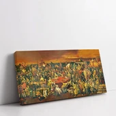 Tarihi Çarşı Kanvas Tablo thumbnail 3