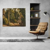 Ormanın Derinliği Kanvas Tablo thumbnail 3