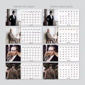 2026 Atatürk Fotoğraflı Takvim, Aylık Planlayıcı Takvim, Çift Taraflı Takvimi thumbnail 8