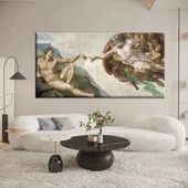 Adem'in Yaratılışı Kanvas Tablo thumbnail 1