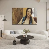 Düşünceli Güzellik Kanvas Tablo thumbnail 1