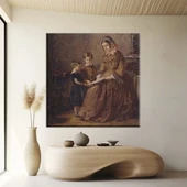 Sohbet Saati Kanvas Tablo thumbnail 1