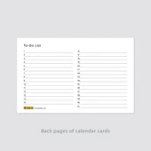 Amerikan Standardı 2026 Masa Takvimi(Pazar Günü Başlangıç),Ahşap Şövale Takvim, Grinin Tonları 2026 Masa Takvimi, Aylık thumbnail 7