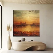 Alacakaranlık Sükuneti Kanvas Tablo thumbnail 1