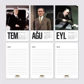 2026 Atatürk Takvimi, Renkli Atatürk Fotoğraflı Takvim, 2026 Takvim, 2026 Masa Takvimi thumbnail 5