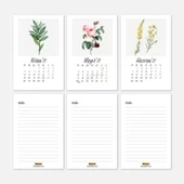 Vintage Çiçekler 2026 Masa Takvimi thumbnail 4