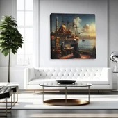 Gece Yarısı Konseri Kanvas Tablo thumbnail 2