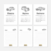 Klasik Arabalar 2026 Takvimi - Masa Takvimi thumbnail 4