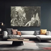 Mitoloji Bahçesi Kanvas Tablo thumbnail 2