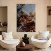 Barok Gökyüzü Kanvas Tablo thumbnail 2