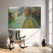 Gondolun Yolcusu Kanvas Tablo thumbnail 2