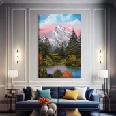 Zirveye Bakış Kanvas Tablo thumbnail 1