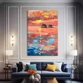 Sonbahar Yolu Kanvas Tablo thumbnail 1