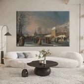 Kışın Soluğu Kanvas Tablo thumbnail 1