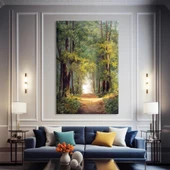 Ormanın Sessizliği Kanvas Tablo thumbnail 1