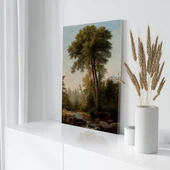 Eski Dünya Ağacı Kanvas Tablo thumbnail 3