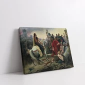 Tarih Öncesi Yankılar Kanvas Tablo thumbnail 3