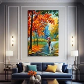 Sonbaharın Şarkısı Kanvas Tablo thumbnail 1